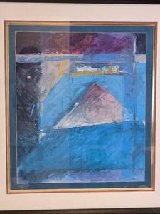 Cool Abtract Expressionist Fine Art Print