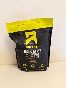 NEW ASCENT 100% WHEY NATIVE WHEY PROTEIN BLEND