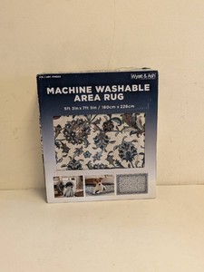 WYATT & ASH MACHINE WASHABLE AREA RUG ESTELLA