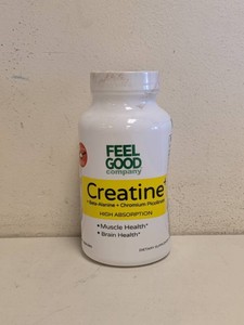 NEW FEEL GOOD COMPANY CREATINE PLUS 120CT