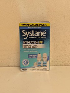 NEW SYSTANE LUBRICATING EYE DROPS HYDRATION PF 2PK