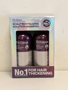 NEW DR. GROOT SCALP REVITALIZING SOLUTION SHAMPOO 2PK