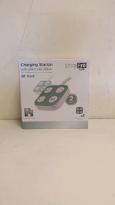 ULTRA PRO ELITE CHARGING STATION WITH USB-C & USB-A 6FT CORD 2PK