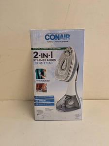CONAIR 2-IN-1 STEAMER & IRON W GENTLE TEMP