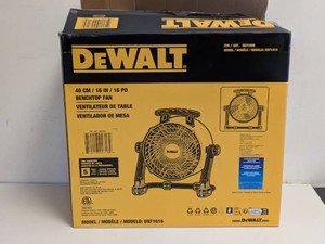 DEWALT 16 BENCHTOP FAN