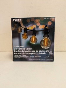 NEW FEIT ELECTRIC CAF STRING LIGHTS