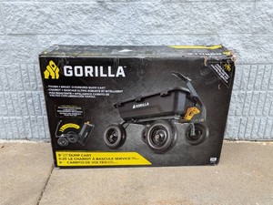 GORILLA TOUGH & SMART OVERSIZED DUMP CART