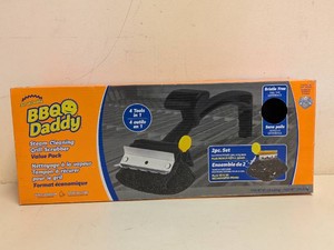 SCRUB DADDY BBQ DADDY STEAM CLEANING GRILL SCRUBBER