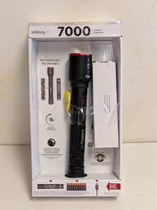 INFINITY X1 DUAL POWER RECHARGEABLE FLASHLIGHT 7000 LUMENS