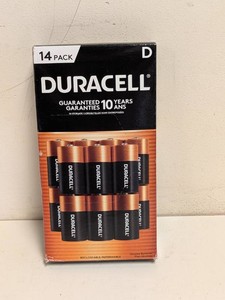 NEW DURACELL D BATTERIES 14PK