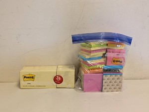 ASSORTED POST-IT NOTES (4800)