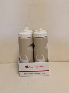 NEW CHAMPION QUENCH SQUEEZE BOTTLE 24OZ. IRISH CREAMCOTTON 4PK