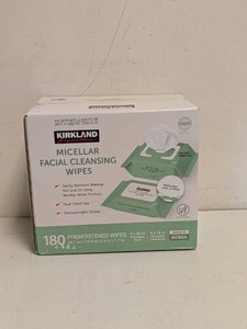 KIRKLAND SIGNATURE MICELLAR FACIAL CLEANSING WIPES 180CT