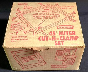 LL-BR - Miter Clamp Set - Craftsman 45 Degree Cut-N-Clamp (Lot of 4)
