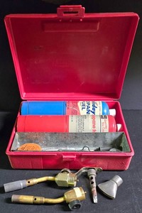 LL-BR - Vintage Craftsman Propane Torch Kit With 3 Tanks