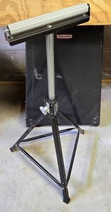 LL-TR - Vintage Craftsman Bench Grinder Stand With Plywood Surface