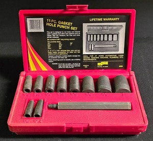 LL-BR - Gasket Hole Punch Set - Kastar 11-Piece #950