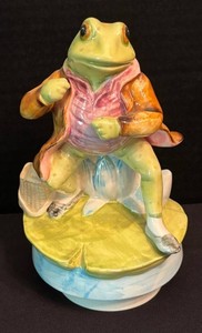 LR - Beatrix Potter Mr. Jeremy Fisher Music Box
