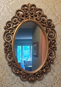 E - Ornate Vintage Wall Mirror