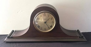 LR - Vintage Ingraham Mantle Clock