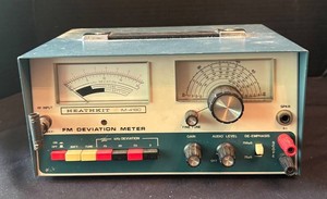 LR - Vintage Heathkit FM Deviation Meter Model IM-4180