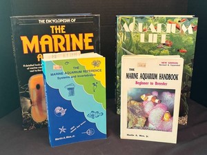 DR - Four Marine Aquarium Books
