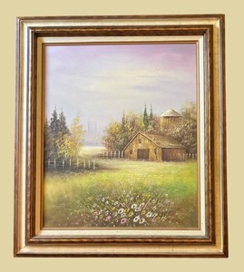 LR - Charming Original Landscape Painting by K. Lucas