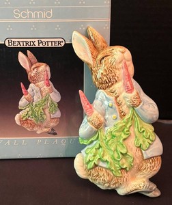 DR - Schmid Vintage Beatrix Potter Wall Plaque
