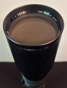 LR - Vintage Telephoto Lens - Five Star 500mm f8
