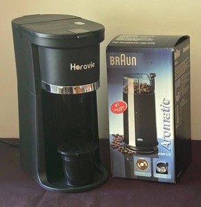 K - Horavie Coffee Maker & Braun Grinder