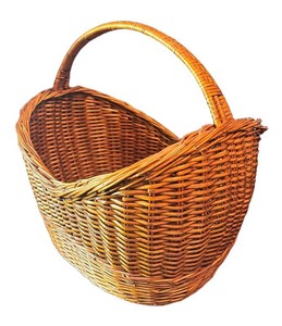 LR - Vintage Woven Basket