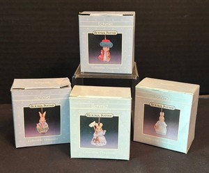 DR - Four Schmid Beatrix Potter Ornaments