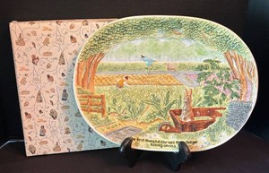 LR - Vintage Enesco Beatrix Potter Peter Rabbit Platter