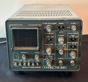 LR - Vintage Yaesu Multiscope Radio Monitor Model Y0-901
