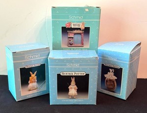 DR - Schmid Collectibles Beatrix Potter Frame, Nightlight & Ornaments