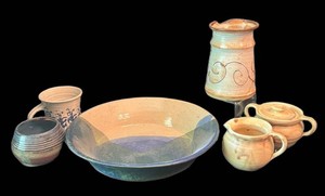 LR - Collection of Pretty Pottery