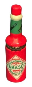 K - Tabasco Bottle Trinket Box by Midwest