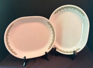 LR - Spring Blossom Livingware Platters by Corelle