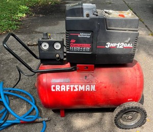 G- Air Compressor - Craftsman 3 HP 12 Gal