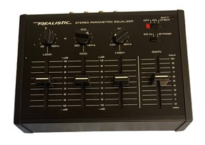 K - Vintage - Realistic Stereo Parametric Equalizer Model 32-1106