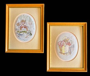 K - Two Beatrix Potter Prints by Cashs