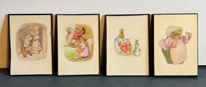 K - Four Beatrix Potter Prints
