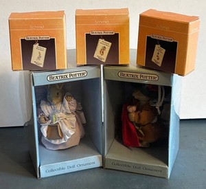 BR1 - Five Beatrix Potter Ornaments by Schmid