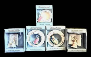 O - Collectible Ornaments - Beatrix Potter (Lot of 5)