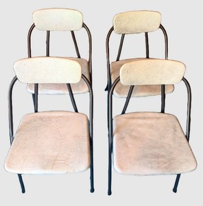 Vintage Folding Chairs Hamilton Cosco (Lot of 4)