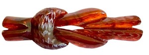 Vintage Carved Bakelite Brooch