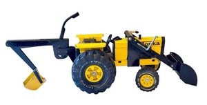 O - Vintage Tractor Trencher Tonka No. 2625