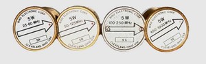 Bird 43 Wattmeter Thruline Elements 5A 5B 5C 5E (Lot of 4)