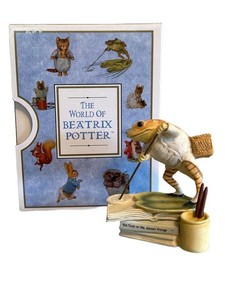 Vintage Beatrix Potter Mr Jeremy Fisher Figurine FW & Co. 1996