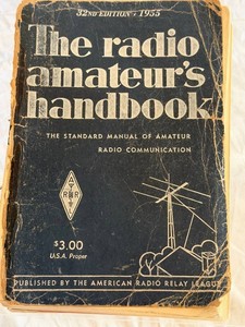 Vintage Radio Amateurs Handbook ARRL 1955 32nd Edition